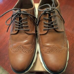 Sonoma Tan Leather Oxfords